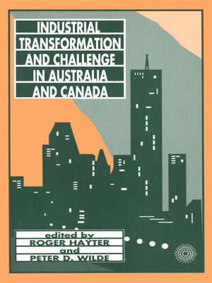 cover image of Industrial Transformation and Challenge in Australia and Canada